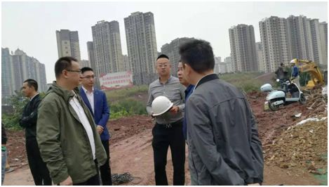 市督察组现场督察东区邻里中心项目进度
